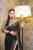Ghalib Black Saree