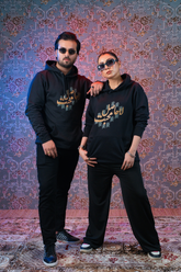 Lahasil Muhubat Black Hoodie and Sweatpants By Ghalib