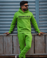 Parrot Green Hoodie Track Suit Ghaliblife Essentials
