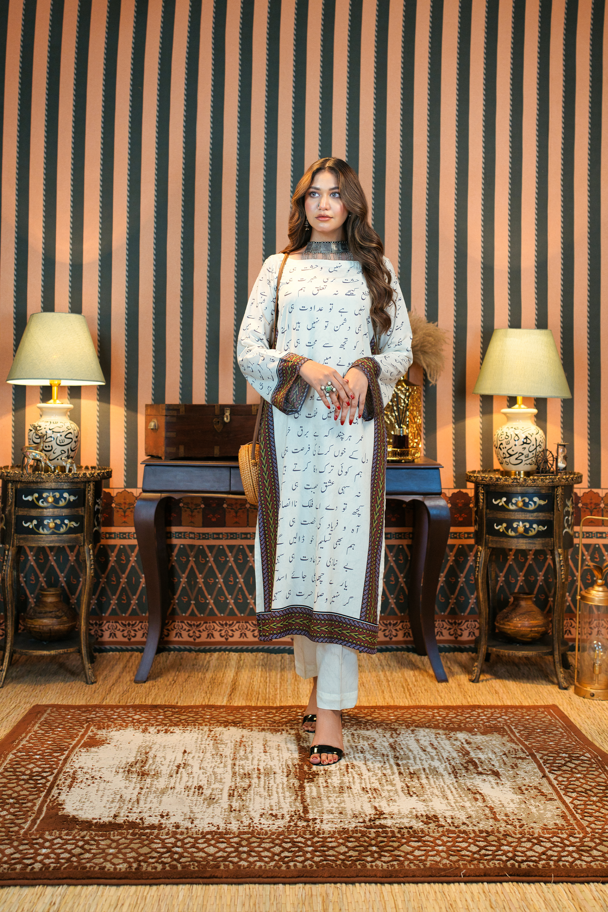 Hasrat e Wasl Printed Suit