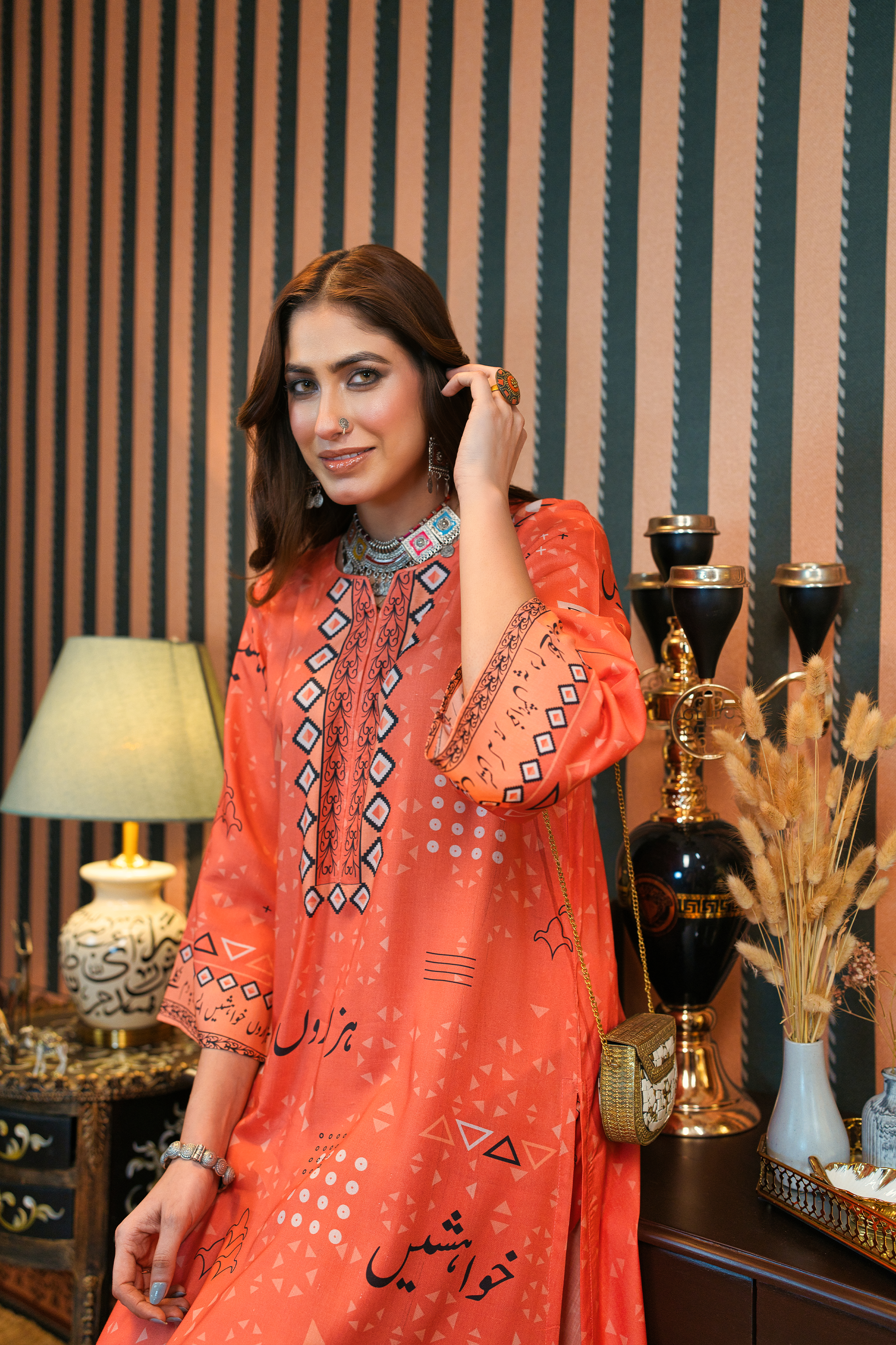 Khawish Printed Suit