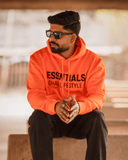 Orange Hoodie Ghaliblifestyle Essentials