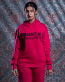 Fushia Pink Hoodie Track Suit Ghalibelifestyle Essentials