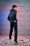 Urdu Haroof Black Hoodie and Sweatpants SHAYARISM Collection By Ghalib