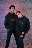 Arman Black Hoodie & Sweatpants Sharyam Collection by Ghalib