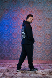 Urdu Haroof Alphabet Red Dots Hoodie and Sweatpants By Ghalib