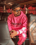 Pink Hoodie Track Suit Ghaliblifestyle Essentials